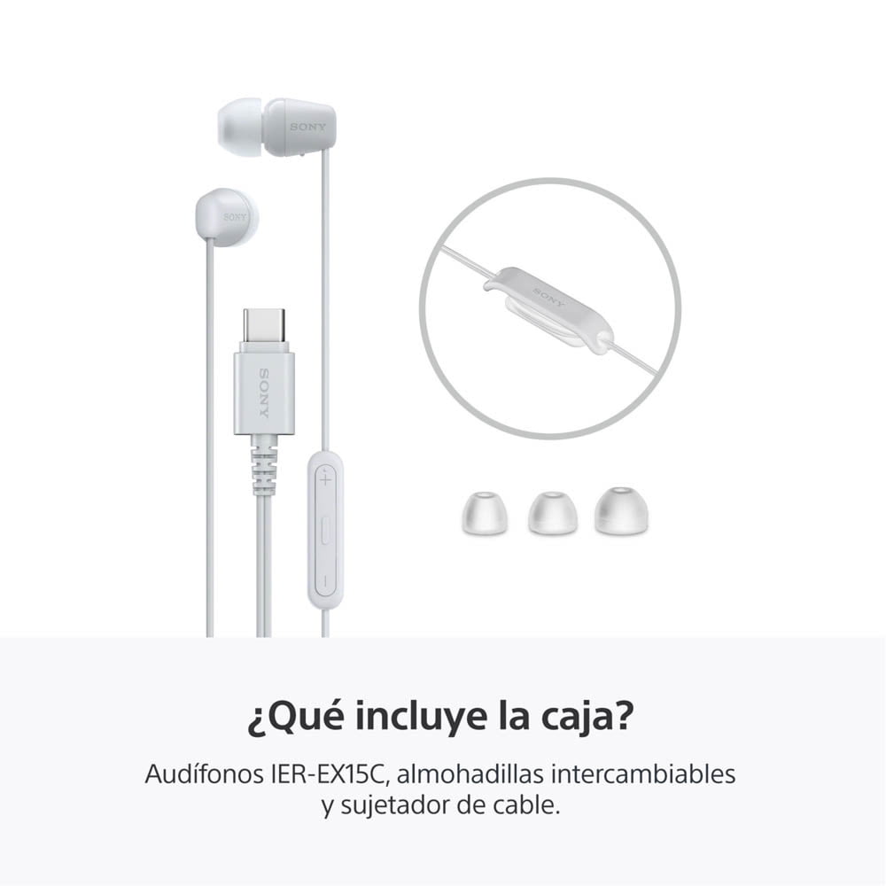 Sony IER-EX15C Blanco, foto 6