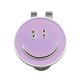 thumbnail image 1 of Ropa Sonrisa Cara Magnética Gorra Sombrero Visor Clip Golf Bola Marcador Regalo Púrpura, 1 of 3