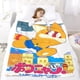 thumbnail image 5 of Pokonyan anti-pilling, suave, ligera, esponjosa y acogedora de lujo para hogar y cocina – Perfecta para niños y adultos,70X110cm, 5 of 6