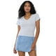thumbnail image 1 of Polera Mujer Manga Corta Lisa Gris Melange Corona, 1 of 5