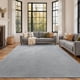 thumbnail image 1 of Alfombra de Área FinRèc Home 274 cm x 183 cm Gris Lavable, 1 of 8