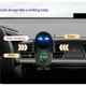 thumbnail image 4 of Cargador Inalámbrico para Coche - Sujeción Automática Inteligente, para iPhone y Samsung Para Montaje en Ventilación y Salpicadero - Negro, 4 of 6