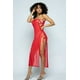 thumbnail image 5 of Vestido de Malla Sólida con Cordones Laterales, 5 of 5