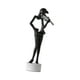 thumbnail image 3 of Estatua De Músico Con Violín De 20 Cm, Adorno De Mesa Para Regalo De Inauguración De La Casa, Color Negro, 3 of 3