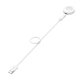 thumbnail image 1 of Cable De Cargador De Soporte De Base De Carga Para Reloj Huawei GT2 Pro Blanco Separado, 1 of 5