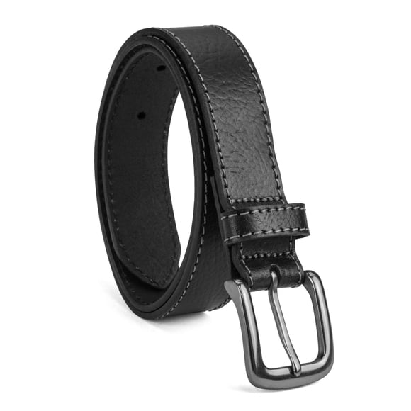 Cinturón Timberland para Niños "Big Boy" de Cuero Negro (Buffalo)