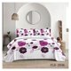 thumbnail image 2 of Cubrecama Quilt Verano 2 Plazas - Blanco Flores Moradas KFL2036, 2 of 3