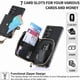 thumbnail image 4 of Funda Tipo Cartera con Correa Cruzada para Samsung Galaxy S21 Ultra Protección Contra Golpes Negro, 4 of 5