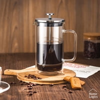 Cafetera Prensa Francesa Vidrio Doble Pared 1 L Home Logics 1 Un