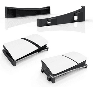 Genérico - Ps5 Pro Accesorios Soporte Horizontal,Soporte Base Compatible Con Playstation 5 Pro/Slim Disc & Digital Edition-Negro