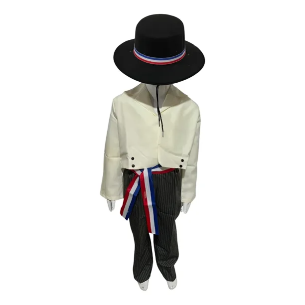 Traje Vestimenta Tipica Huaso-Fiestas Patrias Niños