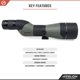 thumbnail image 5 of TELÉSCOPIO Athlon Optics Argos HD 20-60x85 Verde/Negro, 5 of 8