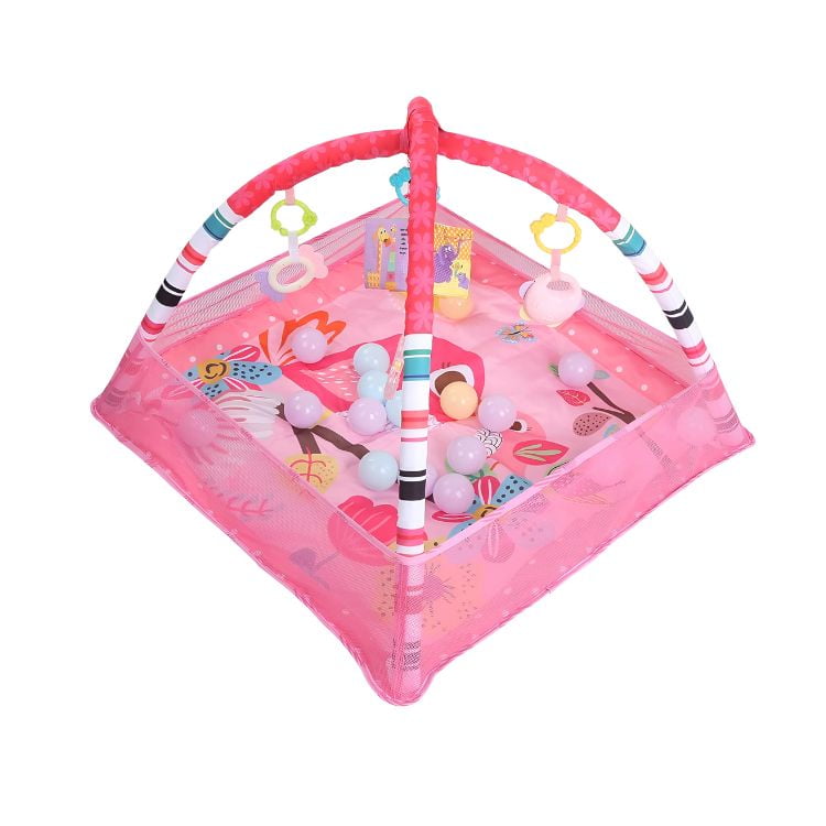 Crusec - Gimnasio Interactivo Tapete Piscina Pelotas Para Bebe