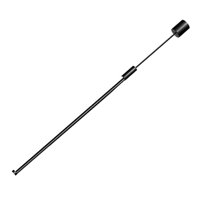 Magideal - Luz Colgante Lineal Luz Colgante Led Negra Mate Moderna Para De Cocina, De Comedor Para De Comedor, Oficina, , Verticales 60Cm