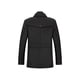 thumbnail image 4 of Abrigo de invierno para hombre, abrigo corto de lana de longitud media, chaqueta de invierno corta con cuello doble extraíble para negocios, ocio al aire libre, chaqueta ajustada, 4 of 5