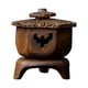 thumbnail image 4 of Quemador De Incienso Antiguo, Centro De Mesa, Incensario De Regalo Para Patio, Escritorio, Jardín, Marrón, 4 of 5