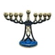 thumbnail image 1 of Candelabro De Metal Esmaltado Menorah, Adorno De Soporte Para Velas Adornado De Escritorio, 1 of 5