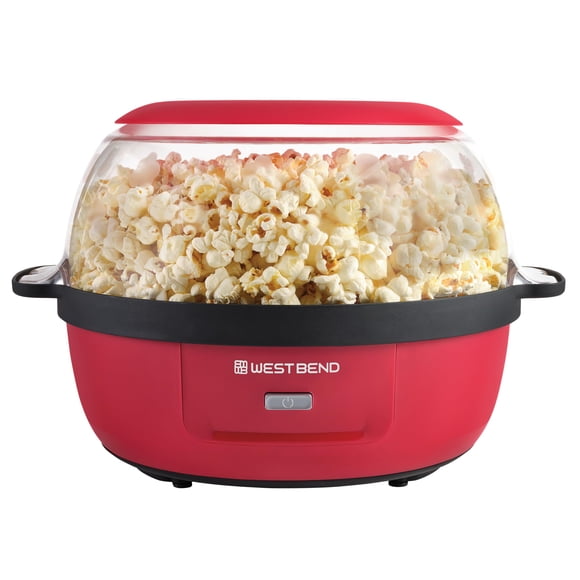 Aceite Popcorn Popper West Bend Stir Crazy Hot, 6 L, rojo