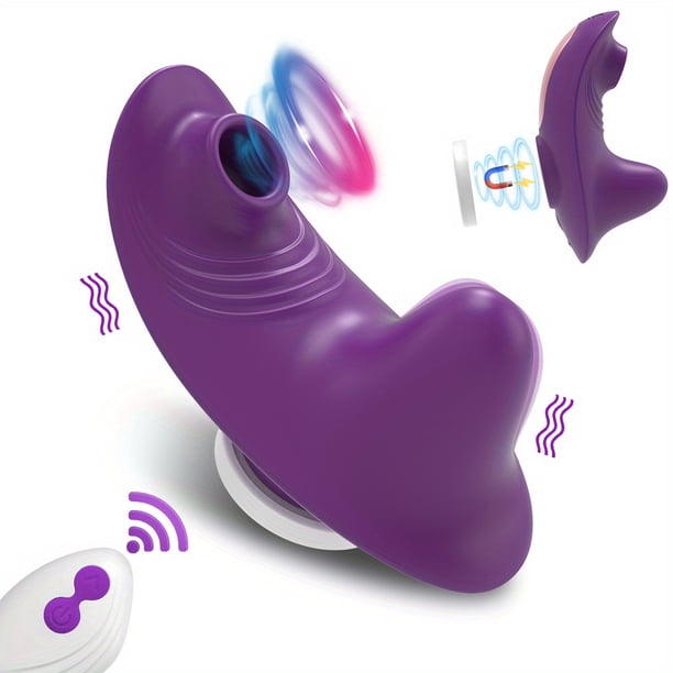 1pc Waterproof Remote Control Vibrating Panties with Magnetic Clip and 10 Vibrations for Couples and Beginners - Silicone Clitoris Stimulator and Pacifier Teaser for Women - Rechargeable Sex Toy for E | Lider 1pc Waterproof Remote Control Vibrating Panties with Magnetic Clip and 10 Vibrations for Couples and Beginners - Silicone Clitoris Stimulator and Pacifier Teaser for Women - Rechargeable Sex Toy for E | Lider