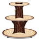 thumbnail image 1 of Soporte para Cupcakes BenLouis Rústico de Madera de 3 Niveles, 40 cm de Alto, 1 of 7