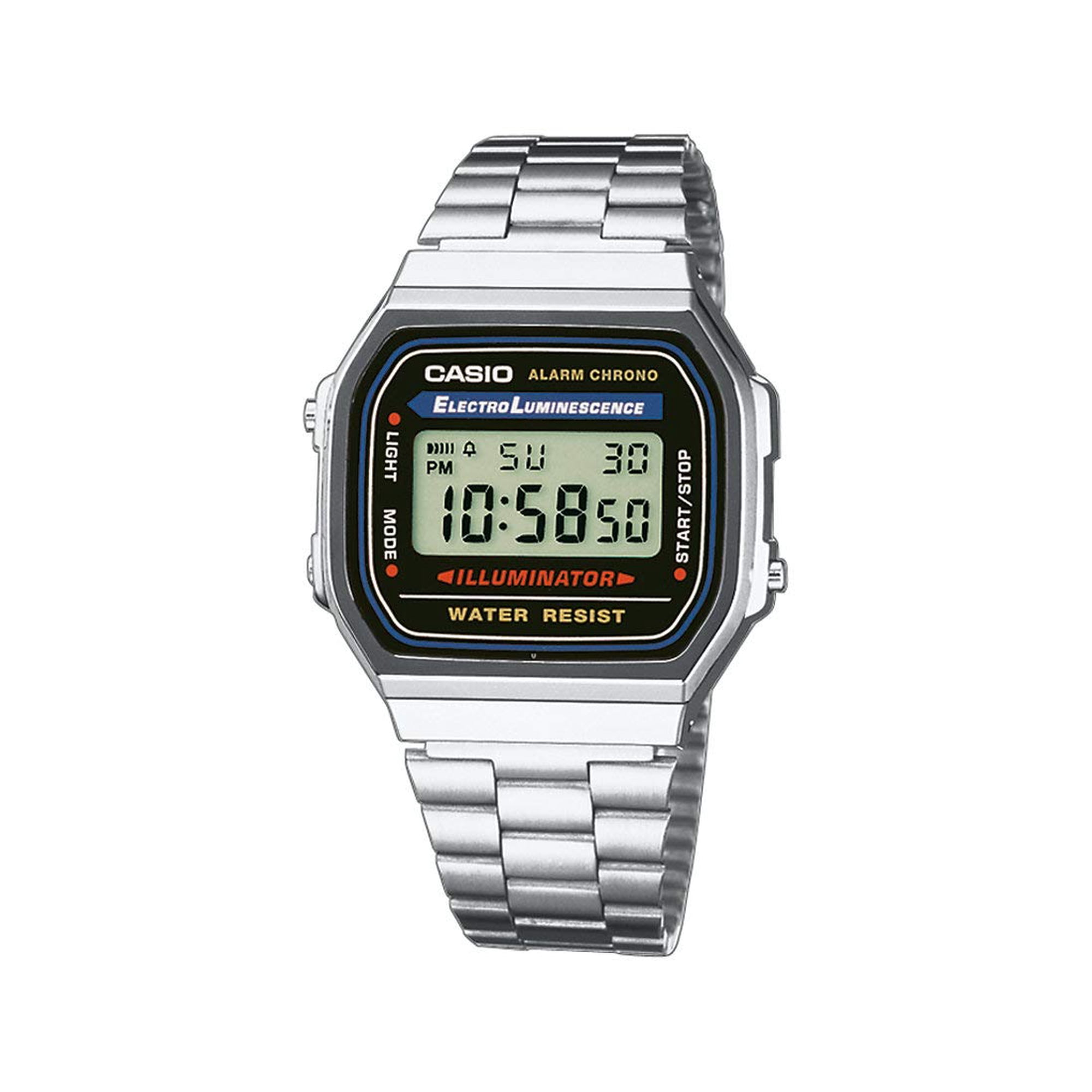 Reloj Casio Vintage A168wa-1 Electro Luminescence Para Hombre