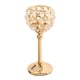 thumbnail image 1 of Candelabro De Cristal Candelabro Candelabro Centro De Mesa Banquete Dorado 16.5cm, 1 of 5