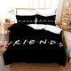 thumbnail image 1 of The Friends Bedding Set Duvet Cover Set Quilt Cover Pillowcase 3-Piece Bedding Set (1 Duvet Cover + 2 Pillow Shams), 1 of 5