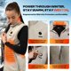 thumbnail image 5 of Chaleco Weston de Forro Polar Calefactable de 4 Zonas 7.4 V para Mujer, 5 of 7