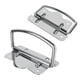 thumbnail image 1 of 2 Piezas Anillos Plegables Tiradores De Metal Para Puerta Cofre Caja De Madera Aparador, 1 of 3