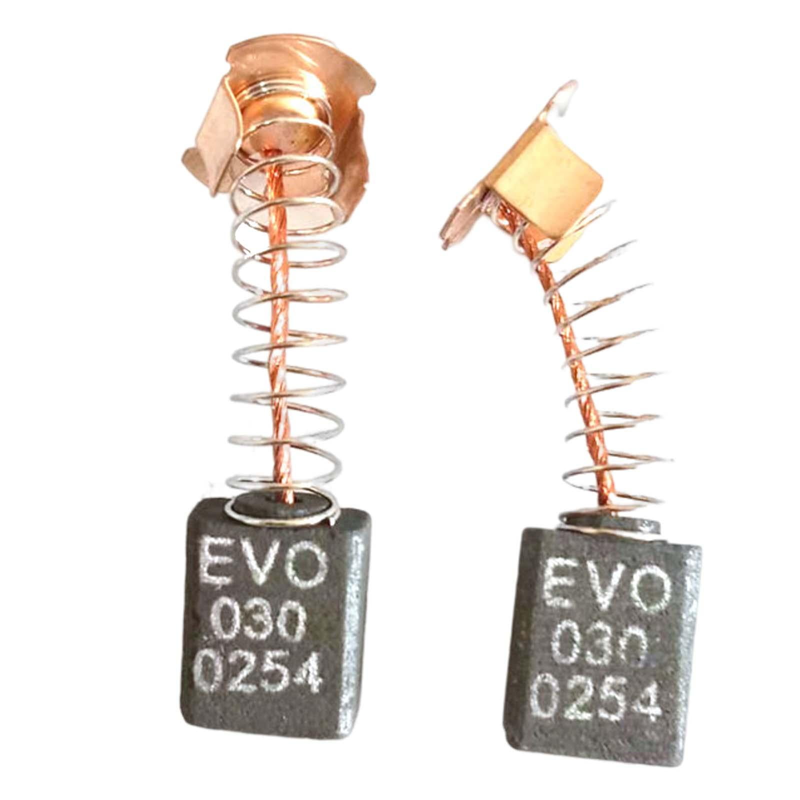 Magideal - 2 Cepillos De Carbón Eléctricos, Kits De Repuesto De Piezas De Herramientas Eléctricas De Reparación De 6x11x15mm Para Colectores De Polvo, Motor Eléc