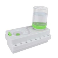 Bothyi - Limpiador De Pinceles De Pintura, Vaso De Enjuague, Enjuagador De Pinceles Para Bolígrafo De Dibujo, Pincel De Caligrafía, Blanco Y Verde