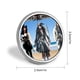 thumbnail image 2 of Piratas del Caribe-Theme Round Button Badge: Premium Metal Construction, Ideal for High-End Events 2.8 cm, 2 of 6