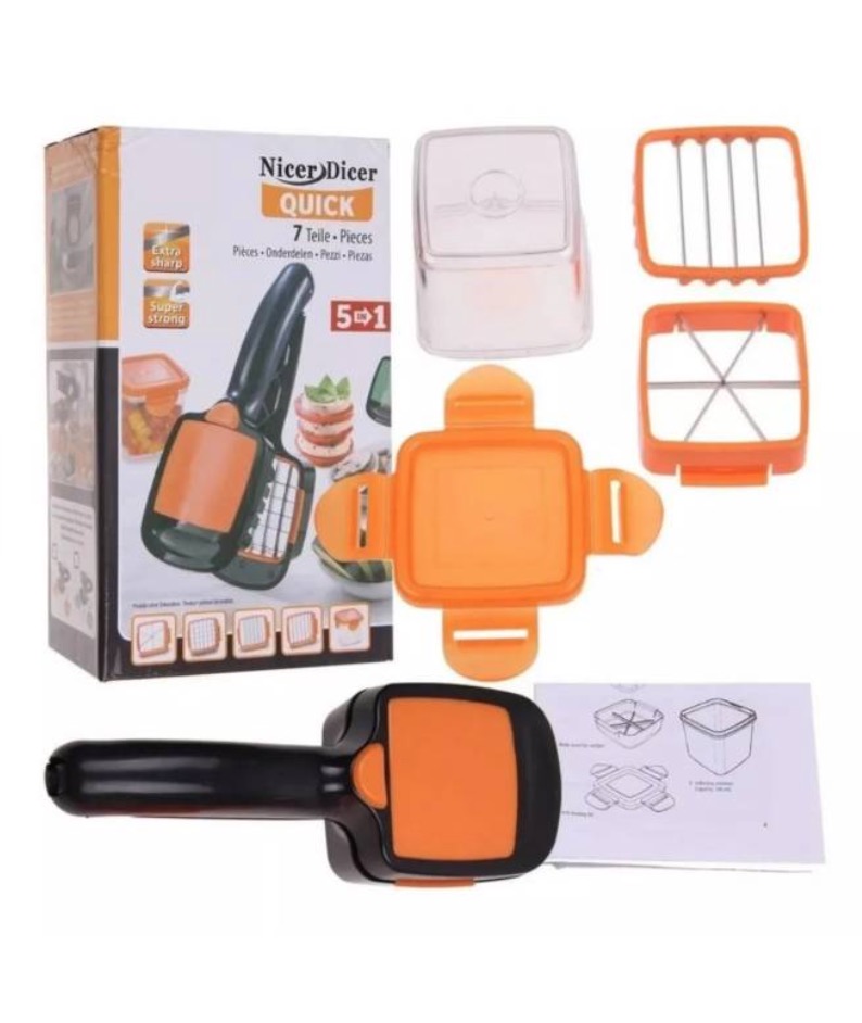 Tomasstore - Cortador Picador Vegetales Y Frutas Múltiple Nicer