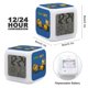 thumbnail image 2 of Stinky y Sucio theme 7 colors Alarm Clock Digital LED Alarm Clock Gifts for kids friends family, 2 of 6