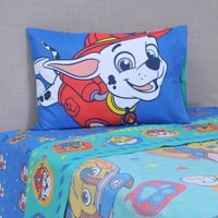 Juego De Sábanas Mf Single Paw Patrol 1.5 Plaza Verde