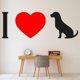 thumbnail image 2 of Decomural I Love Dogs Pet Animals WS-45650, 2 of 2