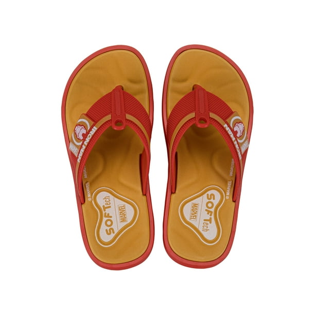 Sandalia Infantil Rojo/Amarillo Marvel Ipanema