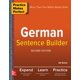 thumbnail image 1 of Libro McGraw-Hill Practice Makes Perfect: Constructor de Oraciones en Alemán, 1 of 1