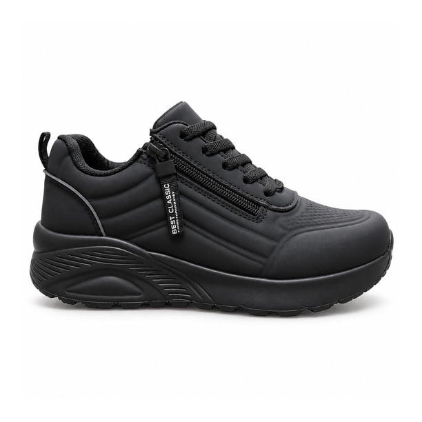 Zapatillas Urbanas Negras Mujer Durabuck Bbk 6118-14