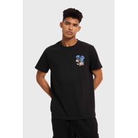 Fashionspark - Polera Hombre Print Negro - Viii