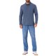 thumbnail image 2 of INSPIRE CHIC Camisetas de Polo de Golf de Manga Larga con Bolsillo y Botones en Contraste para Hombre S Azul Oscuro, 2 of 6