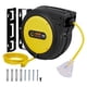 thumbnail image 1 of Carrete de cable de extensión retráctil VEVOR de 80 pies con 3 salidas de 15 A, 1 of 9