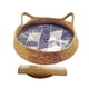 thumbnail image 5 of Cesta para cama para gatos, rascador para gatos, cama para perros, protector de muebles, salón para gatos, nido de verano, casa para gatos, gatos gran , Sin almohada 38x1 Sin almohada 38x13cm, 5 of 5