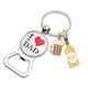 thumbnail image 2 of Llavero Con Abrebotellas, Llavero Creativo, Llavero De Coche, Regalos Para Papá, Estilo F, 2 of 5