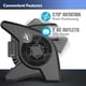 thumbnail image 5 of Ventilador utilitario Lasko U15617 de alta velocidad Pro-Performance, 5 of 8
