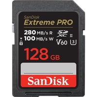 Tarjeta De Memoria Sandisk Extreme Pro Sdxc 128Gb C10 U3 V60 6K