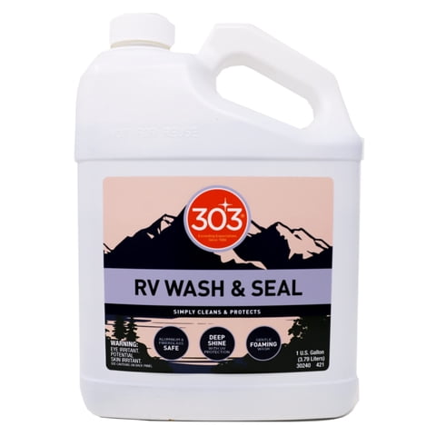 Rv Wash & Seal 303 Products Clean Free Stream, 3,78 L