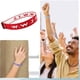 thumbnail image 3 of Pulsera unisex con estampado de letras jacquard y correa de muñeca ajustable WWJD, 3 of 5