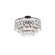 thumbnail image 3 of Lámpara de Techo Empotrada Elegante Mila 51 cm Negra 120V, 3 of 8