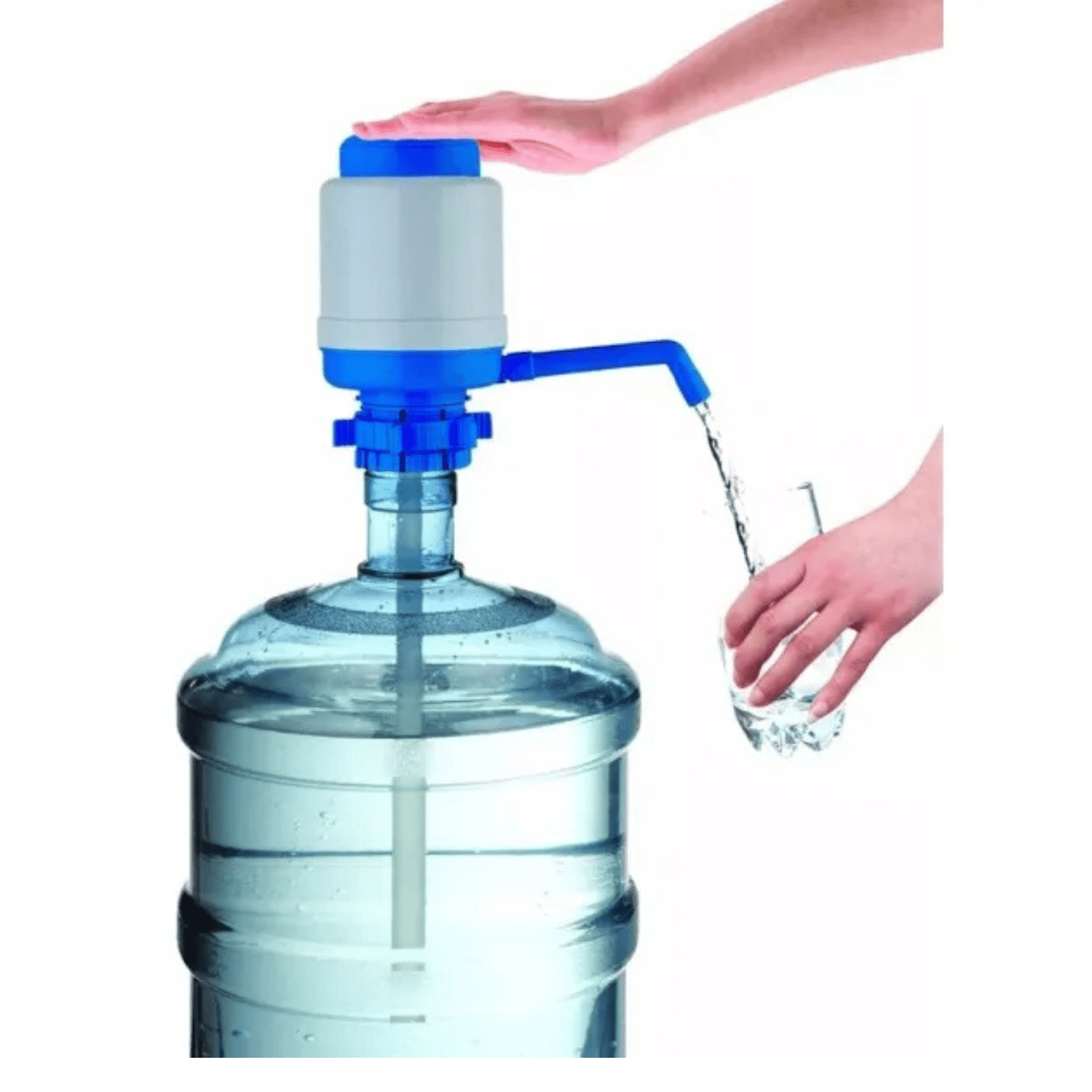 Genérico - Dispensador Manual De Agua 10, 20 Litros Bomba Para Botellon Azul